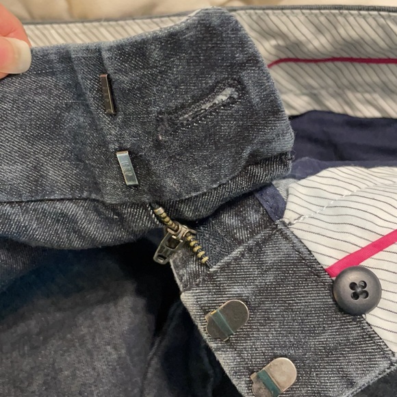 Gap curvy jeans dark wash jr women’s size 1 regular Flare low rise RN 54023 EUC - Picture 9 of 16